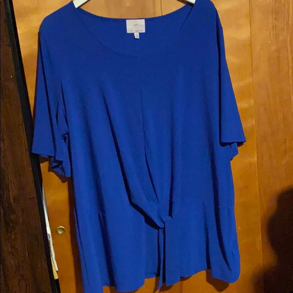 Royal Blue Blouse